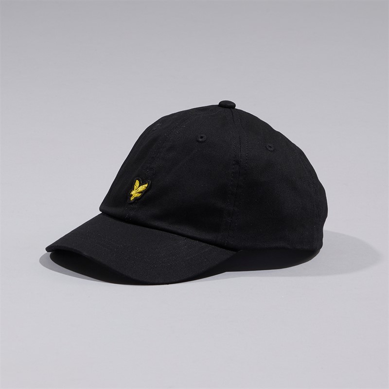 Lyle And Scott Boys Baseball Cap Z865 Jet Black