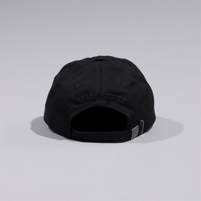 Lyle And Scott Boys Baseball Cap Z865 Jet Black