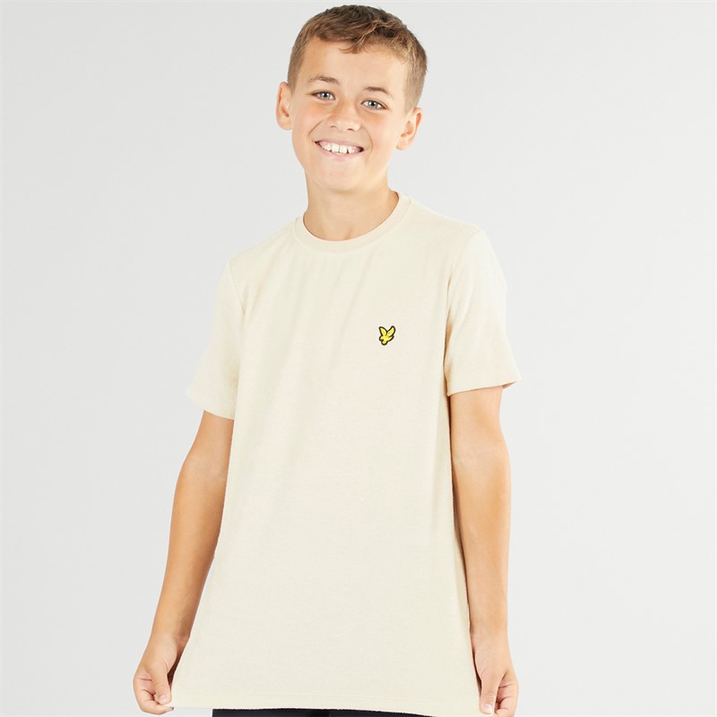 Lyle And Scott Boys Towelling T-Shirt W870 Cove