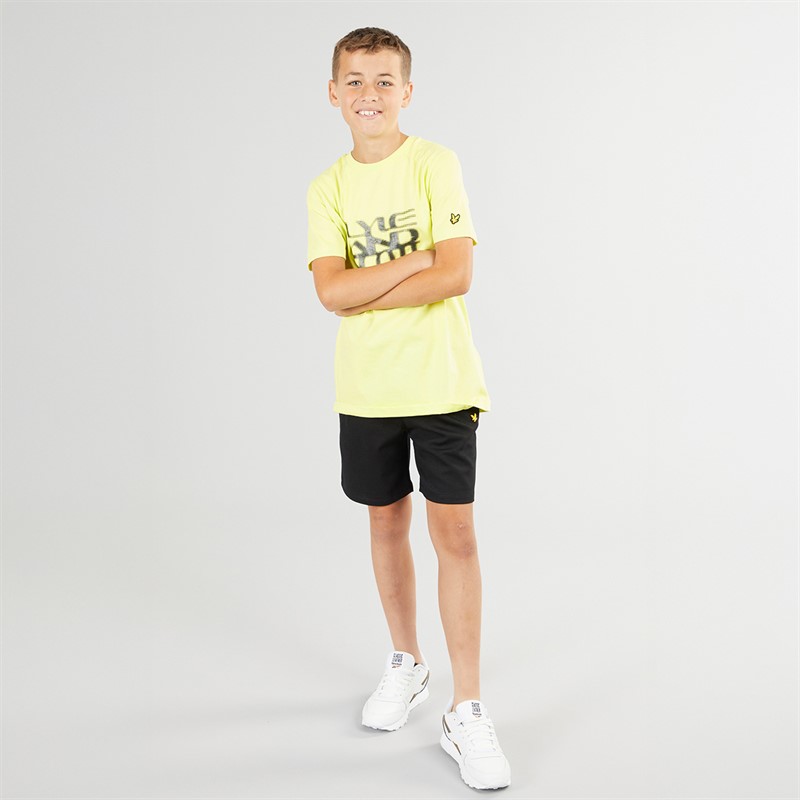 Lyle And Scott Boys Formation Blur Graphic T-Shirt X585 Steward