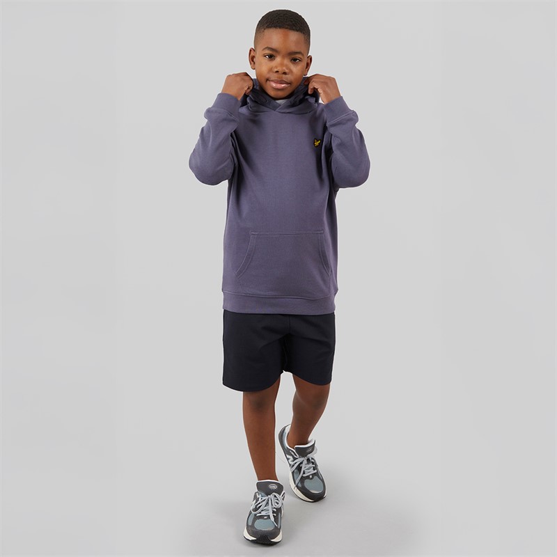 Lyle And Scott Boys Pullover Hoodie X854 Graystone