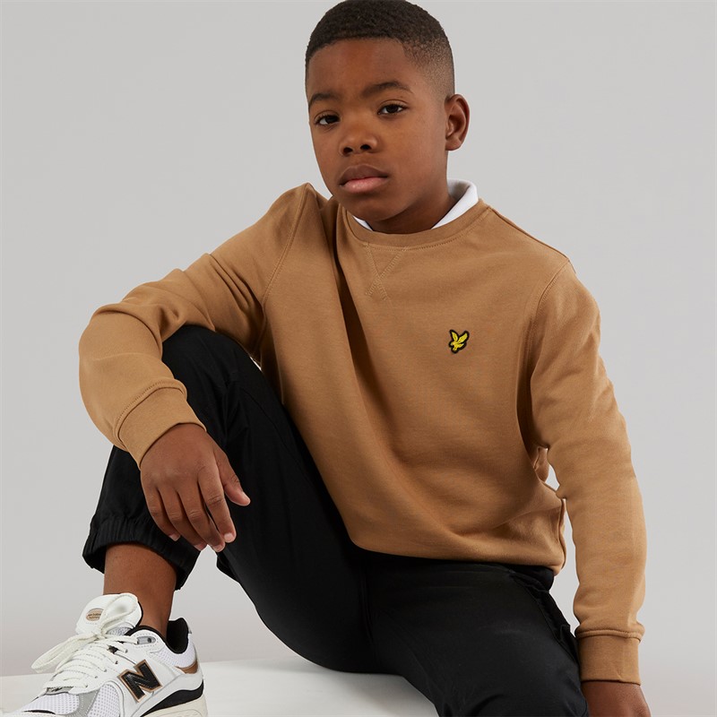 Lyle And Scott Boys Sweatshirt X851 Tigers Eye