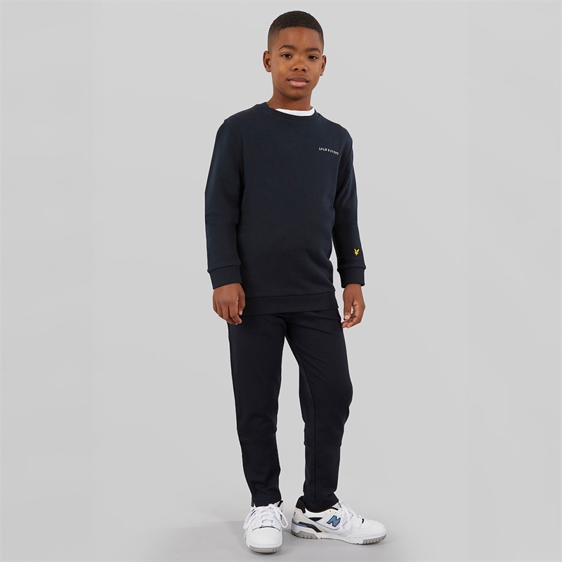 Lyle And Scott Boys Colour Block Joggers Z271 Dark Navy