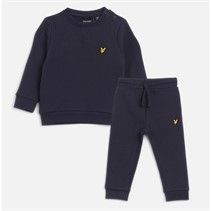 Lyle And Scott Boys Sweatshirt And Joggers Tracksuit Z99 Navy