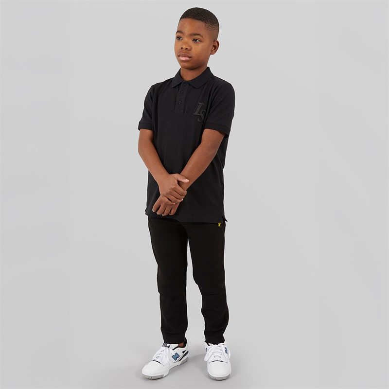 Lyle And Scott Boys Smart Joggers Z865 Jet Black