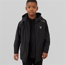 Lyle And Scott Boys Coated Nylon Jacket Z865 Jet Black