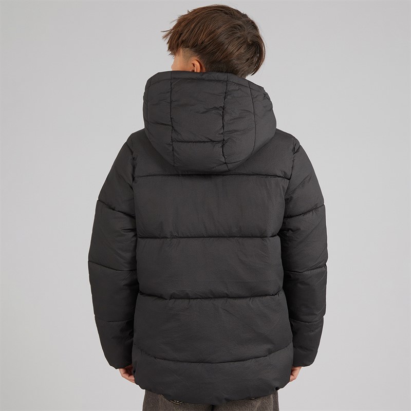 Lyle And Scott Boys Ripstop Quilted Puffer Coat Jet Black