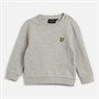 Lyle And Scott Boys Sweatshirt Light Grey Marl