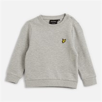 Lyle And Scott Boys Sweatshirt Light Grey Marl
