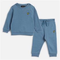 Lyle And Scott Boys Sweatshirt And Joggers Set Ocean Sky