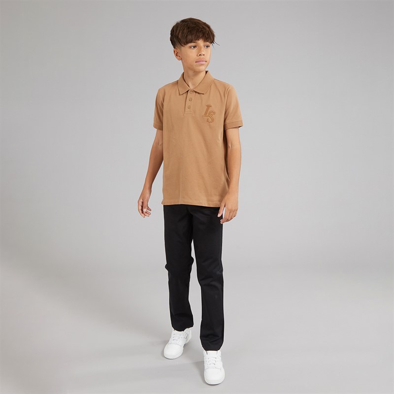 Lyle And Scott Boys Chinos Jet Black