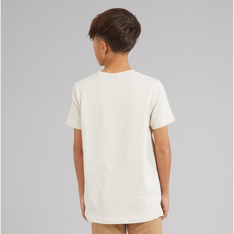 Lyle And Scott Boys Towelling Eagle T-Shirt Putty