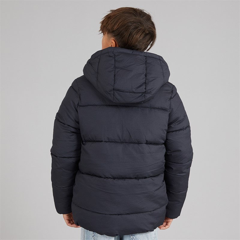 Lyle And Scott Boys Ripstop Quilted Puffer Coat Dark Navy