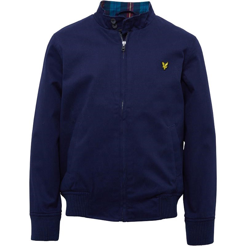 Buy Lyle And Scott Boys Harrington Jacket Deep Indigo