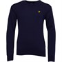 Lyle And Scott Boys Classic V-Neck Jumper Deep Indigo