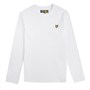Lyle And Scott Boys Classic Long Sleeve T-Shirt Bright White