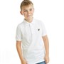 Lyle And Scott Boys Classic Polo Bright White