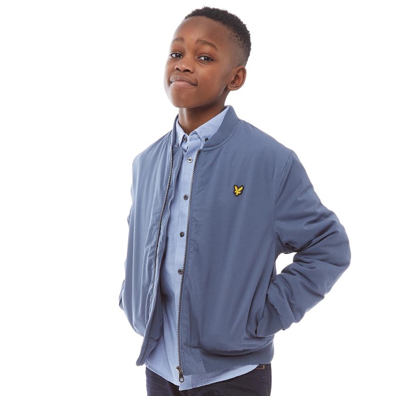 boys blue bomber jacket