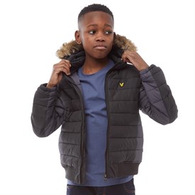 Lyle And Scott Jongens Pufferjas Zwart lyle and scott kopen in de aanbieding