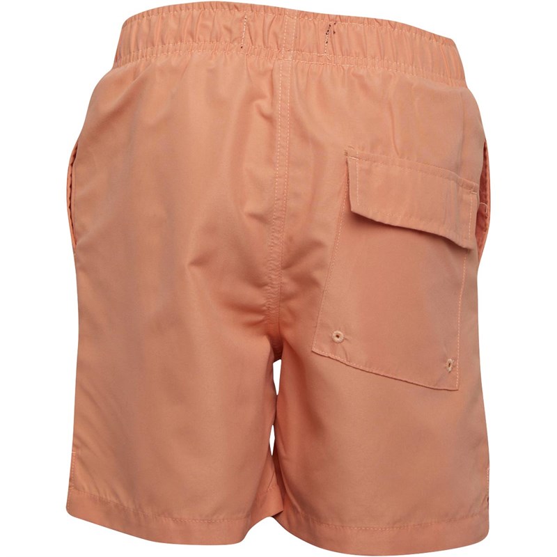 Buy Lyle And Scott Junior Boys Classic Swim Shorts Coral Orange