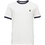 Lyle And Scott Boys Ringer T-Shirt Snow White