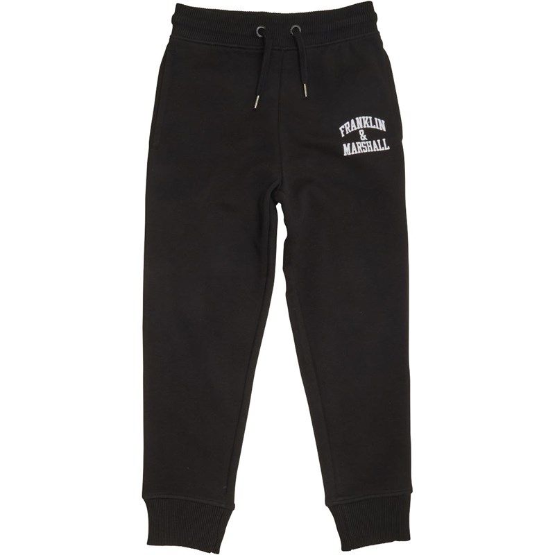 Buy Franklin & Marshall Boys Jogger Bottoms Black