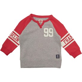 Franklin Marshall Peuter Meisjes Sweater Gemeleerd Lichtgrijs franklin marshall kopen in de aanbieding Franklin Marshall Peuter Meisjes Sweater Gemeleerd Lichtgrijs franklin marshall kopen in de aanbieding