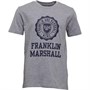 Franklin & Marshall Boys Logo T-Shirt Vintage Grey Heather
