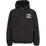 Franklin & Marshall Boys Badge Logo Windcheater Jacket Black
