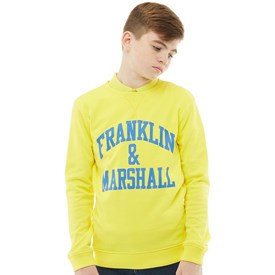 Franklin Marshall Jongens Sweater Knalgeel franklin marshall kopen in de aanbieding Franklin Marshall Jongens Sweater Knalgeel franklin marshall kopen in de aanbieding