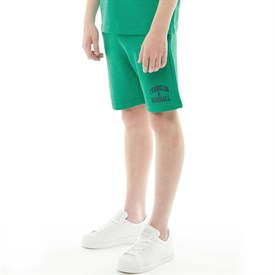 Franklin Marshall Jongens Badge Logo Jersey Shorts Groen franklin marshall kopen in de aanbieding Franklin Marshall Jongens Badge Logo Jersey Shorts Groen franklin marshall kopen in de aanbieding