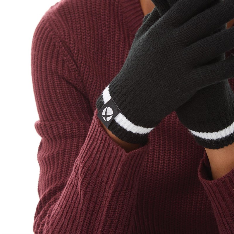 Xbox Boys Logo Gloves Black
