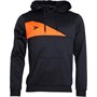 Mitre Mens Delta Plus Hoodie Black/Orange