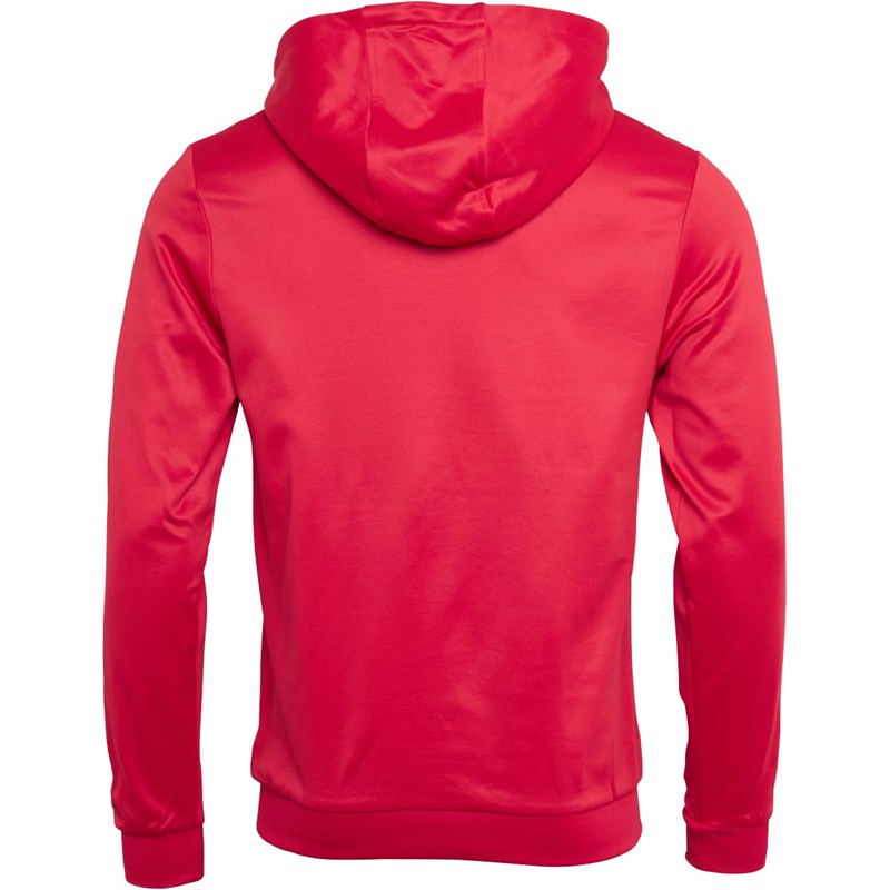 Mitre Mens Delta Plus Hoodie Red/Black