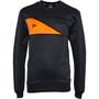 Mitre Junior Delta Plus Sweatshirt Black/Orange
