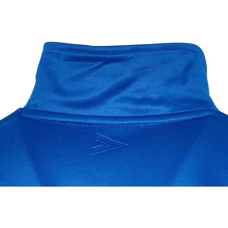 Mitre Junior Delta Plus 1/4 Zip Top Blue/Yellow