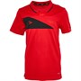 Mitre Junior Delta Plus Polo Red/Black