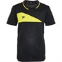 Mitre Junior Delta Plus Polo Black/Yellow