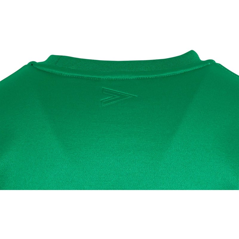 Mitre Junior Delta Plus Sweatshirt Green/Black