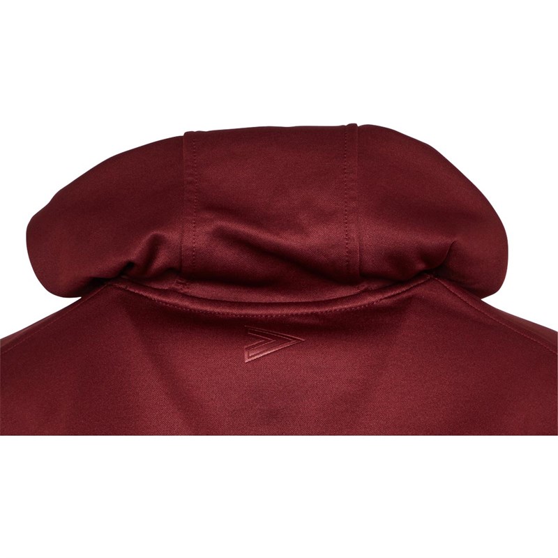 Mitre Junior Delta Plus Hoodie Red/Blue