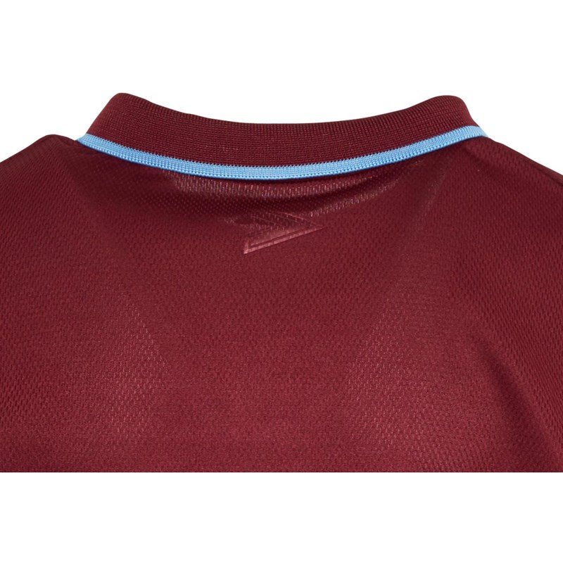 Mitre Junior Delta Plus Polo Red/Blue