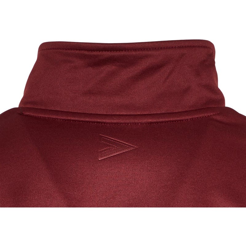 Mitre Junior Delta Plus 1/4 Zip Top Red/Blue