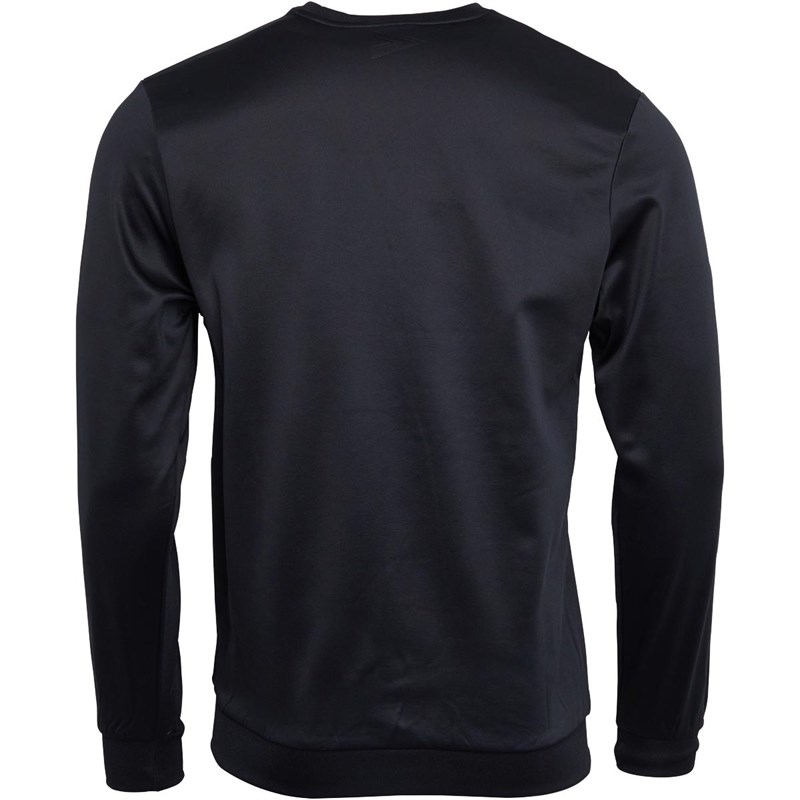 Mitre Mens Delta Plus Sweatshirt Black/Grey