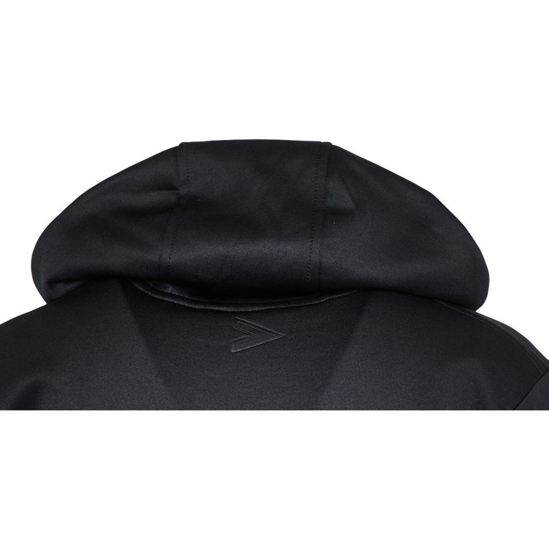 Mitre Junior Delta Plus Hoodie Black/Yellow