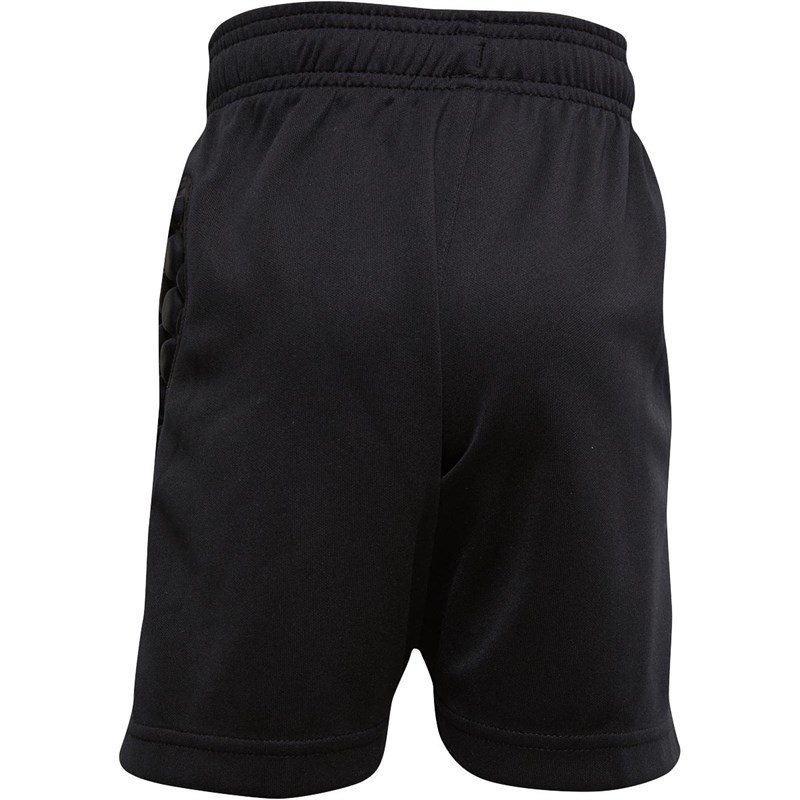 Mitre Junior Guard Padded Goalkeeper Shorts Black