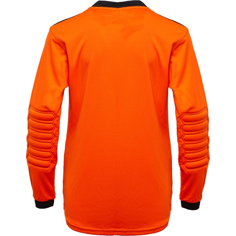 Mitre Junior Command Padded Goalkeeper Jersey Tangerine/Black