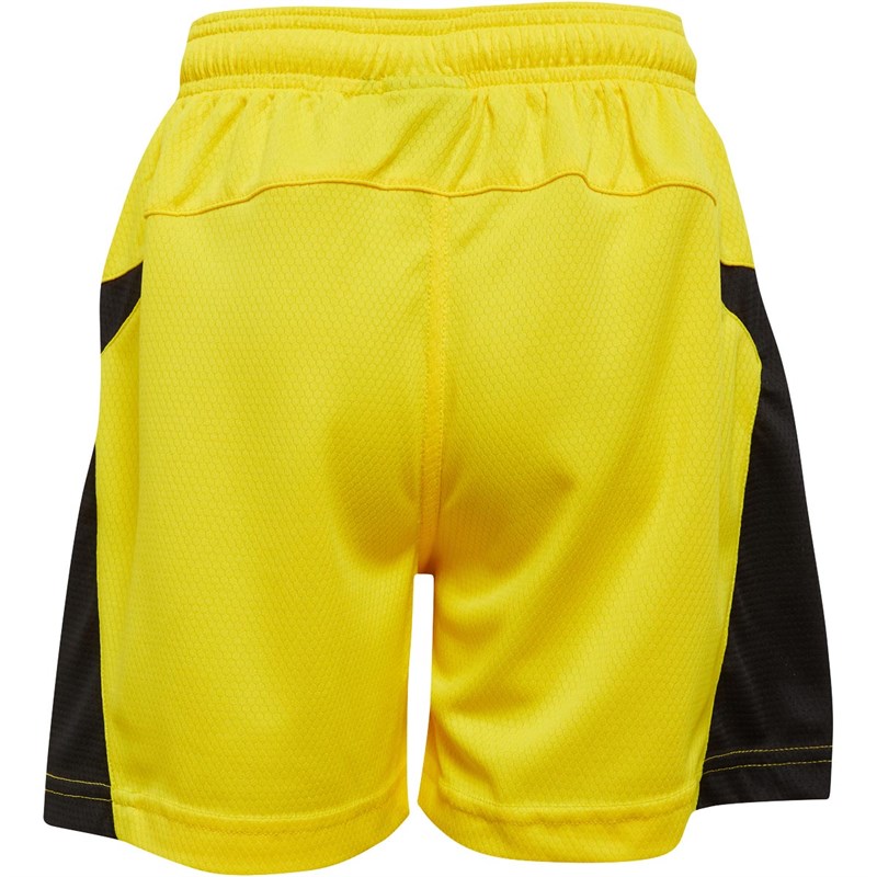 Mitre Junior Defense Goalkeeper Shorts Yellow/Black