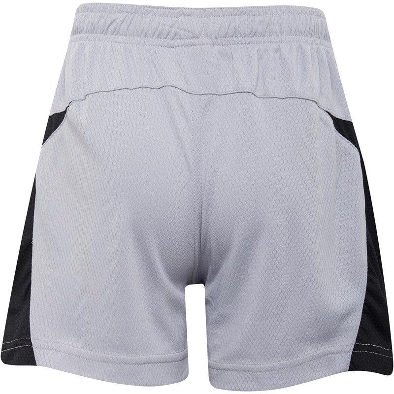 Mitre Junior Defense Goalkeeper Shorts Silver/Black