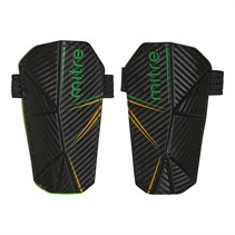 Mitre Delta Ankle Protect Shinguards Black/Green/Yellow