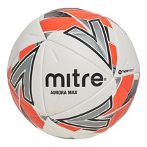 Mitre Aurora Max Professional Match Football (FIFA Quality Pro Certified) White/Orange/Black